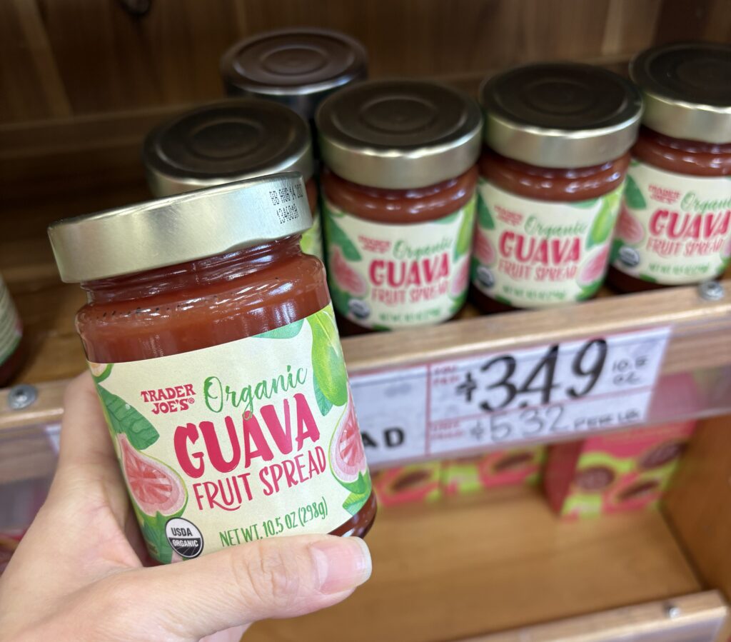 Trader Joe's Guava Fruit Spread jar