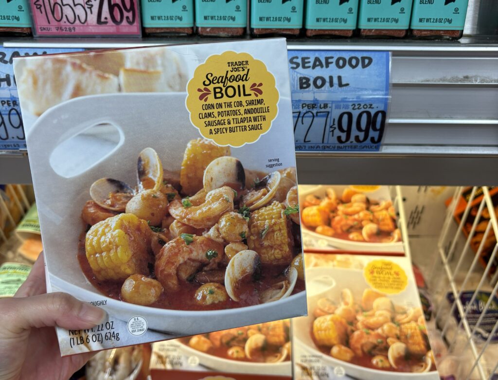 Trader Joe's Seafood Boil package