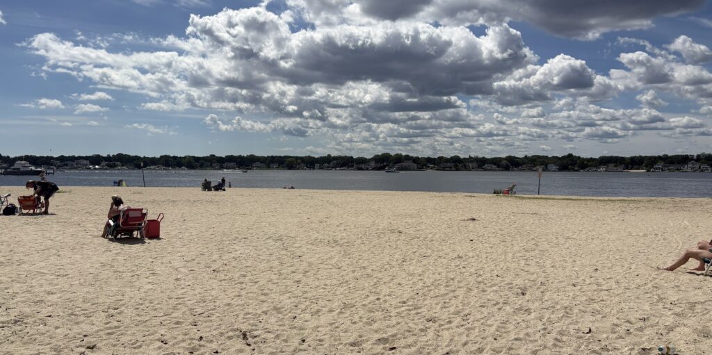 Windward Beach Park in Brick NJ with beach and waterfront