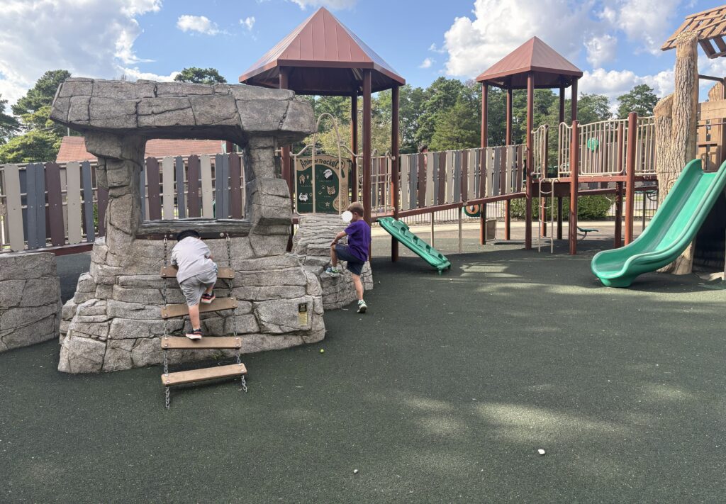 Playground at Windward Beach Park in Brick NJ