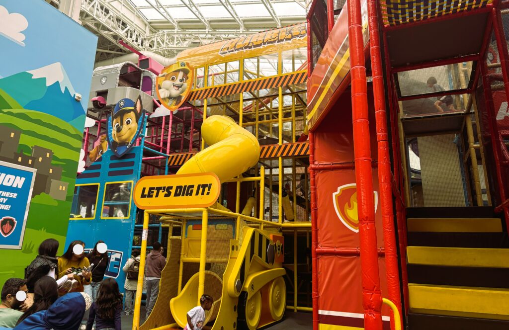 Indoor playground at PAW Patrol Hero Academy